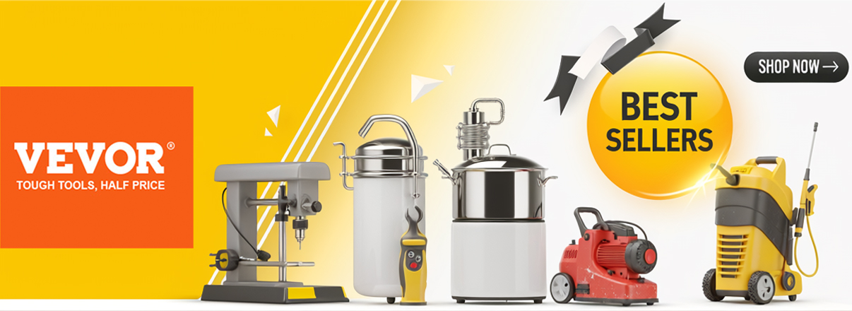 "VEVOR: Professional Equipment and Direct Access"  Equip your projects with high-quality VEVOR tools across 30+ categories. Access official listings directly through VisionStay’s transparent portal:  Restaurant & Food Service: Commercial ice makers, vacuum sealers, and stainless steel prep tables.  Automotive & Garage: Diesel heaters, car lifts, and heavy-duty hand tools.  Lawn & Garden: Gardening tools, camping gear, and outdoor maintenance equipment.  Notice: VisionStay is a digital promotion platform. All transactions, payments, returns, and warranty claims are handled exclusively by VEVOR Official under their global service standards.